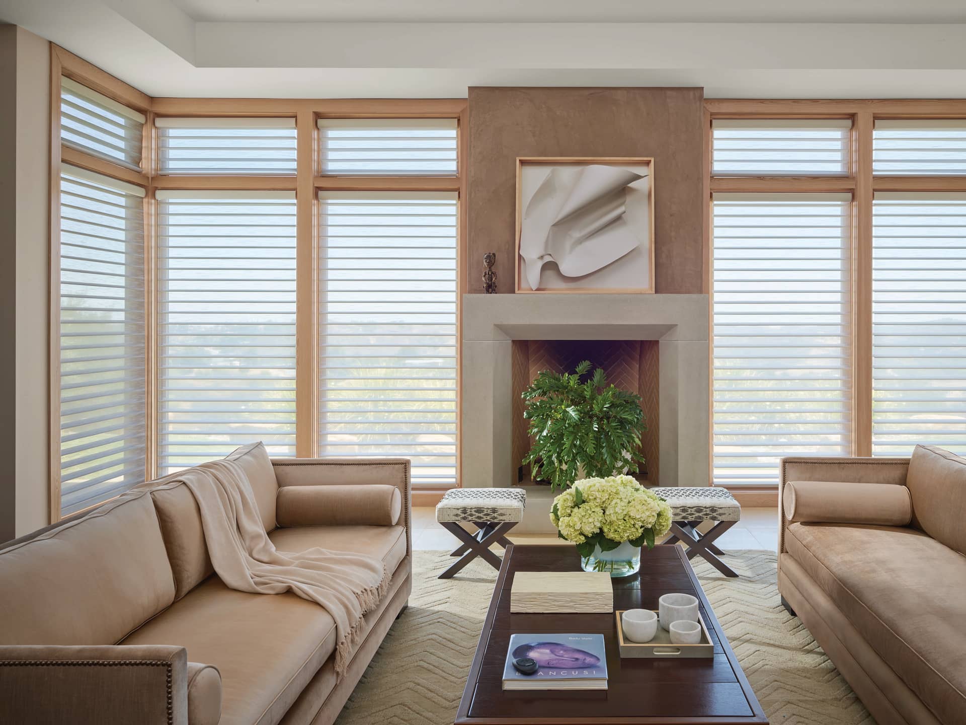 Alustra® Silhouette® Window Shadings — Living Room