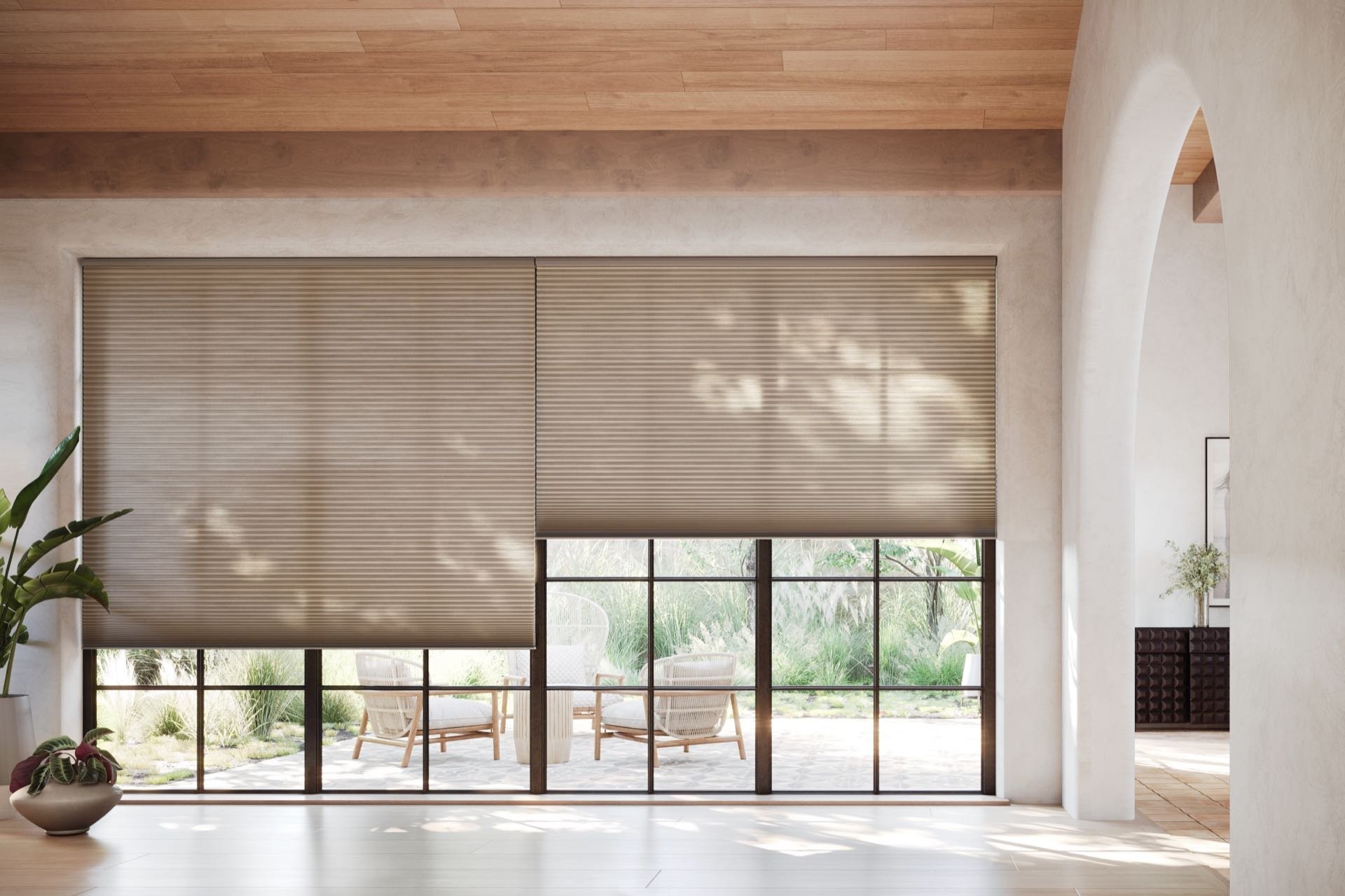 Applause® Honeycomb Shades — Living Room