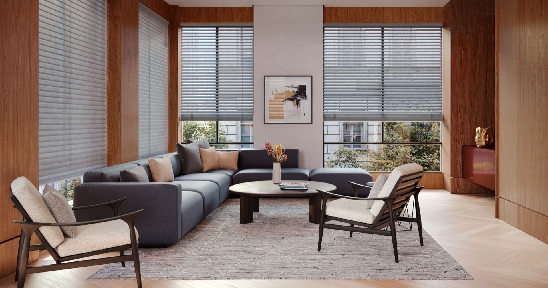 Aria™ Soft Blinds — Office