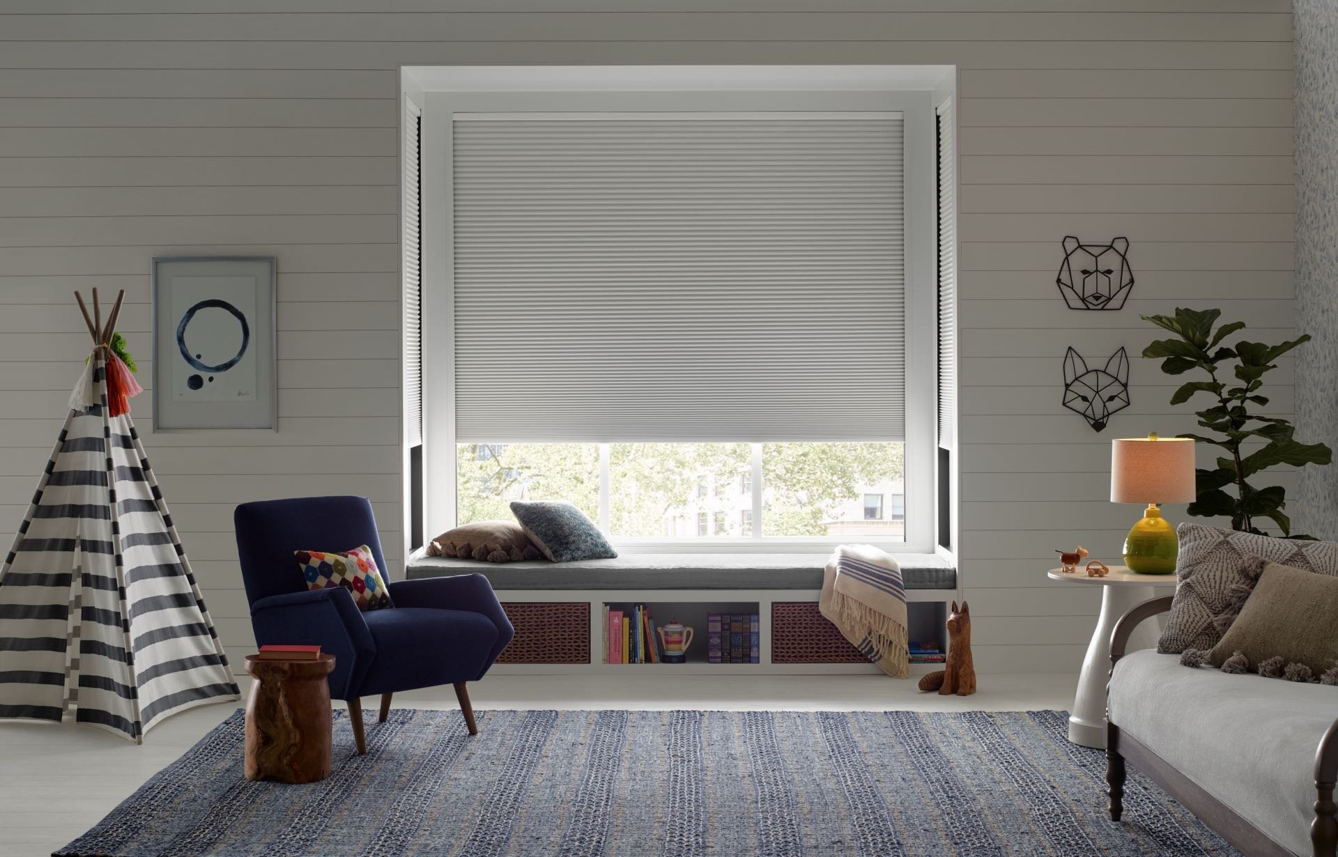 Duette® Honeycomb Shades — Bedroom