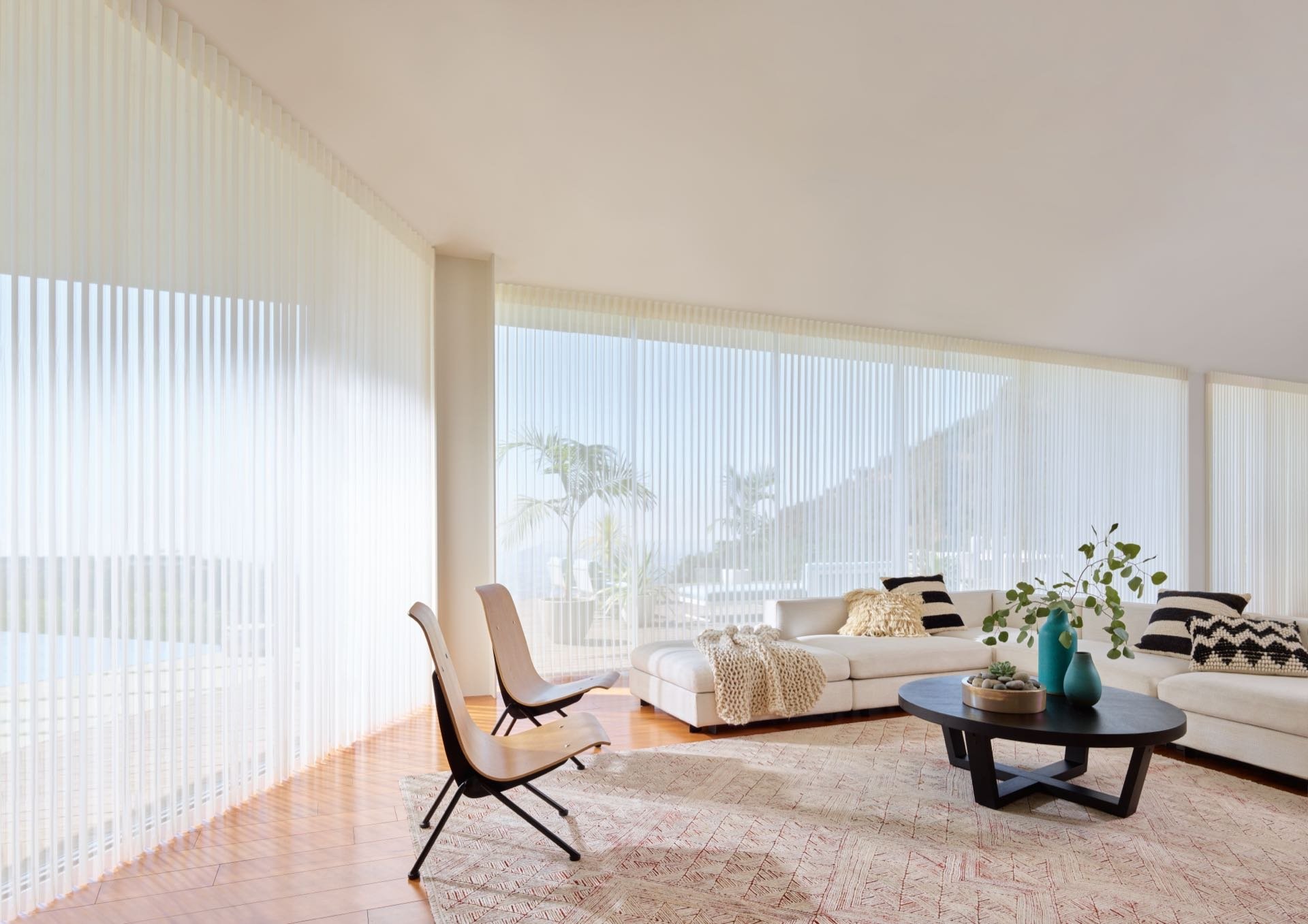 Luminette® Privacy Sheers — Living Room
