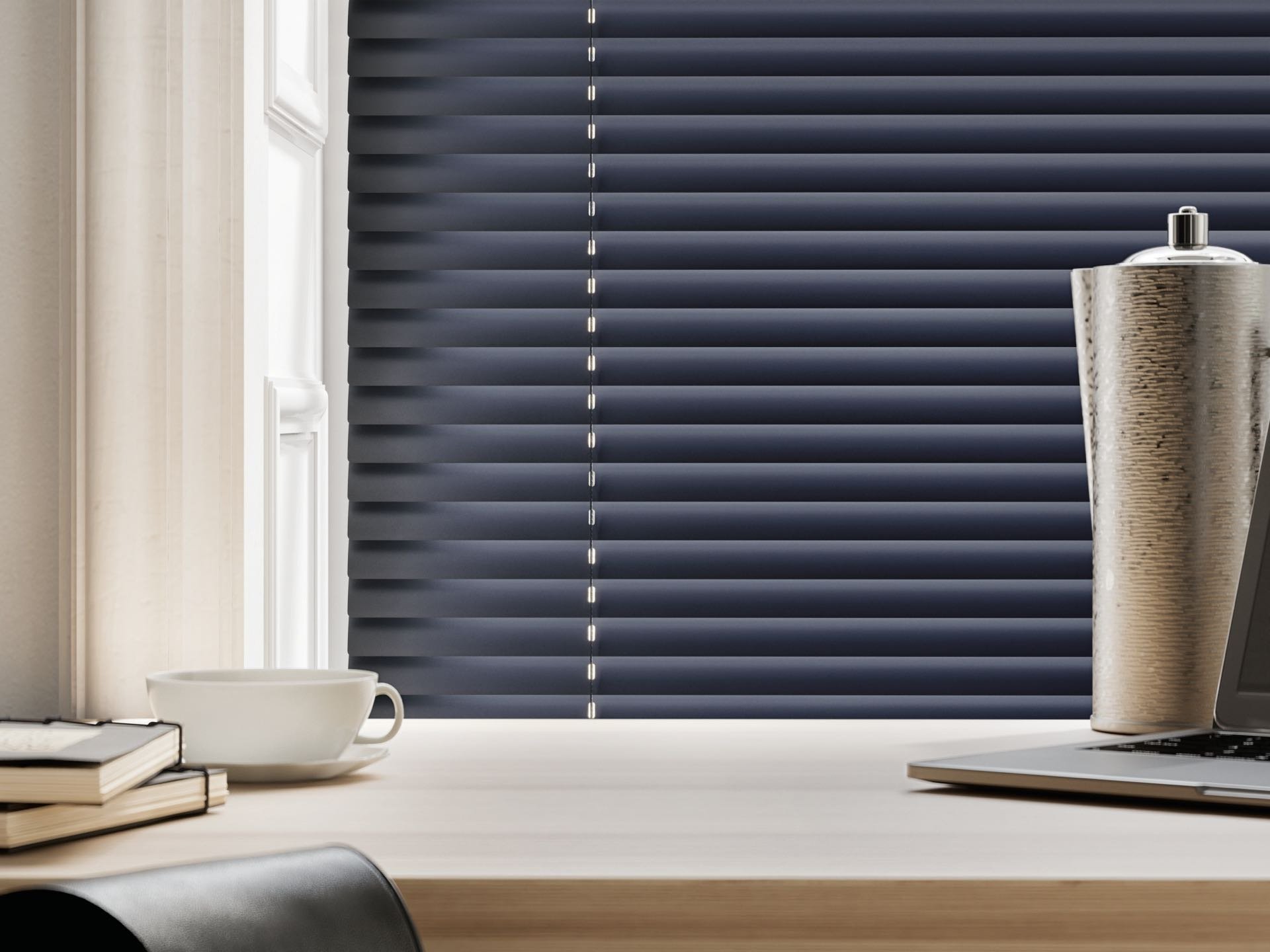 Modern Precious Metals® Blinds — Dining Room