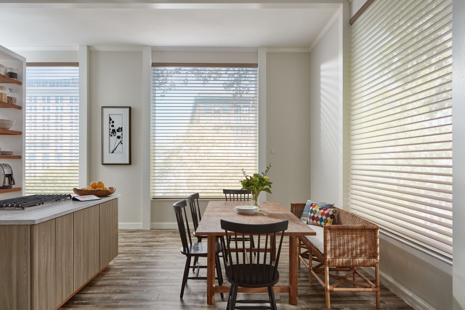 Nantucket™ Window Shadings — Living Room