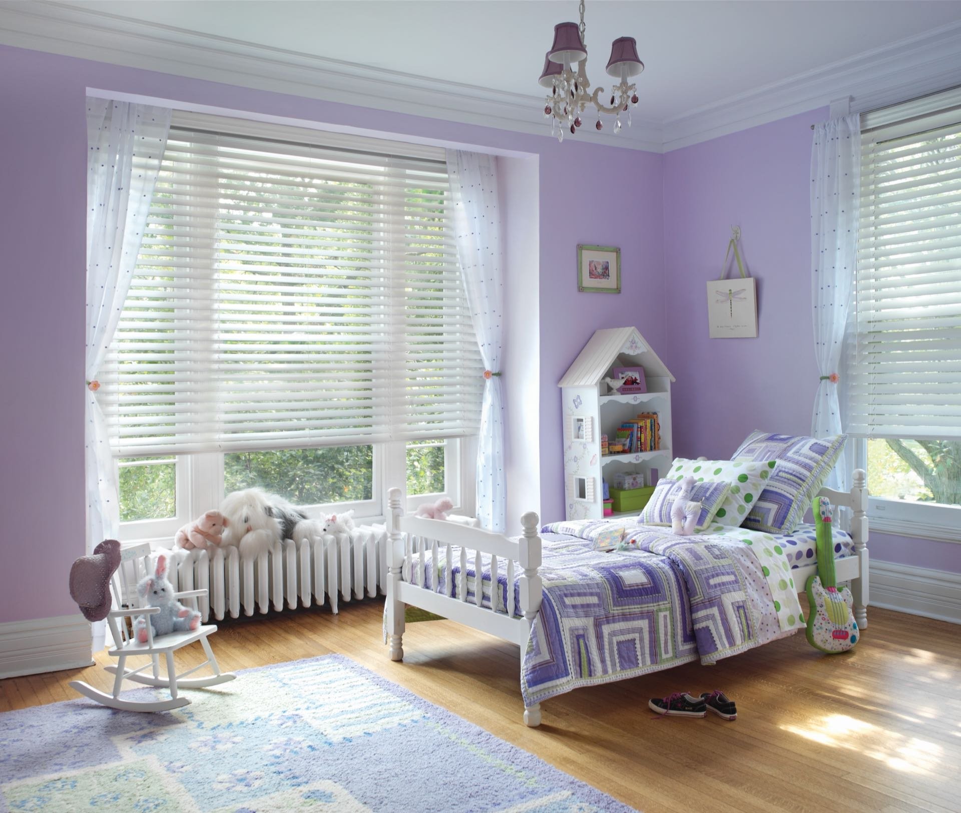 Parkland® Wood Blinds — Dining Room