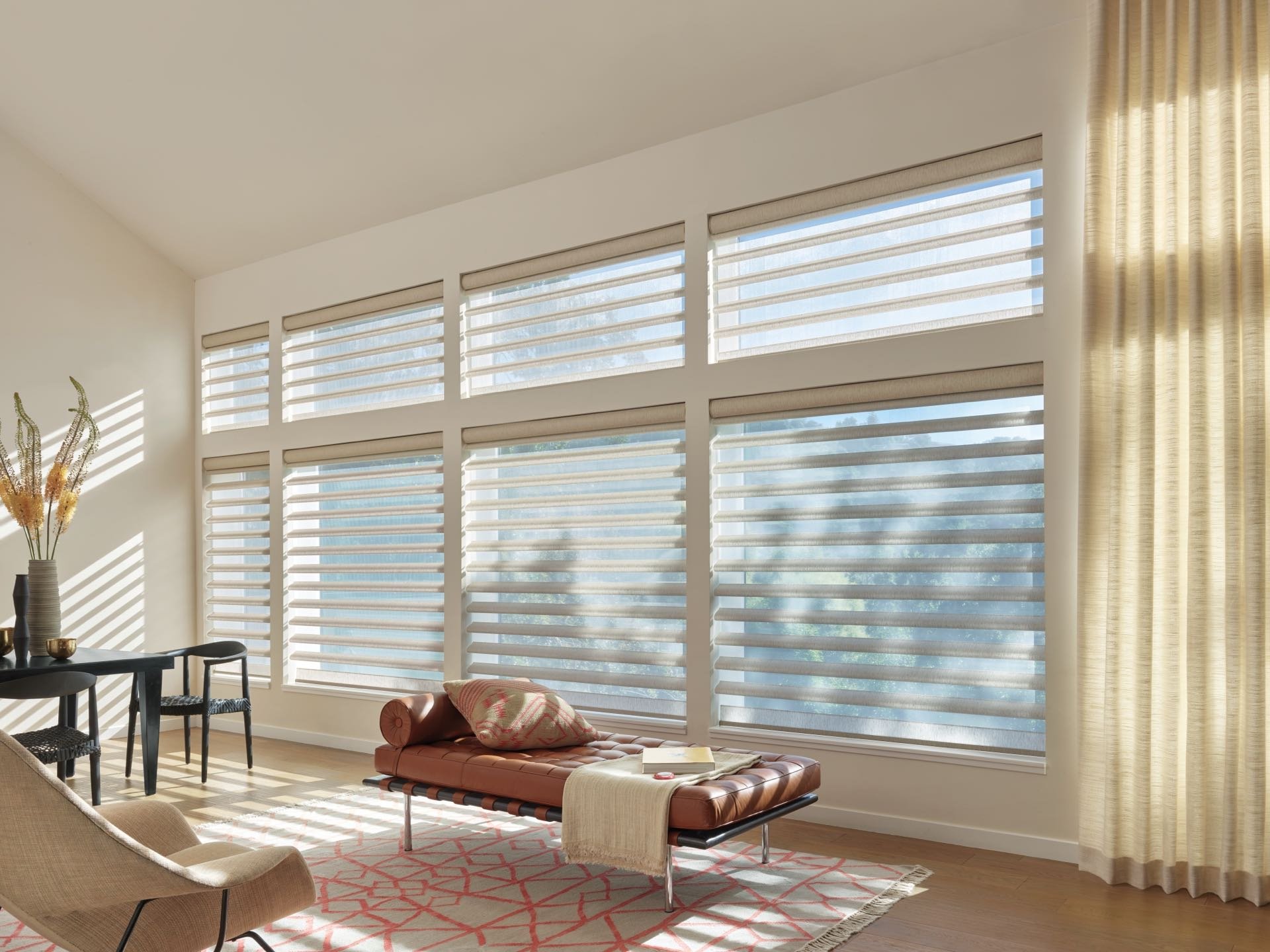 Pirouette® Window Shadings — Living Room