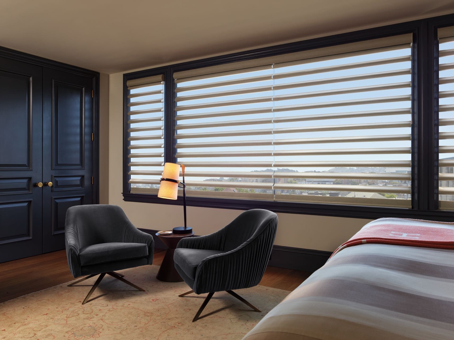 Pirouette® Window Shadings — Dining Room