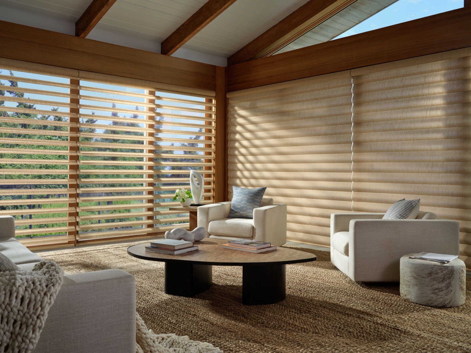 Pirouette® Window Shadings — Bedroom