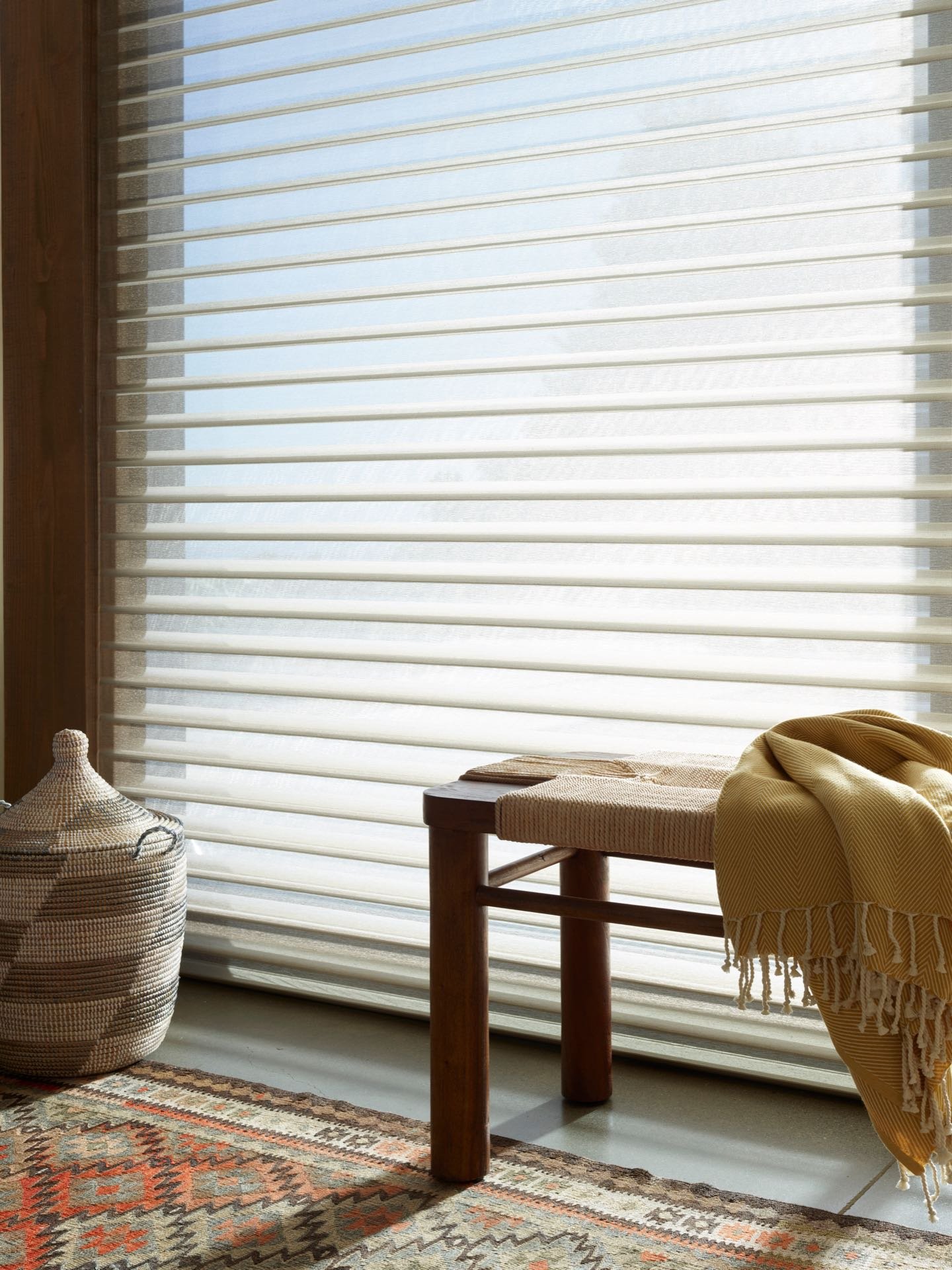Silhouette® Window Shadings — Bedroom