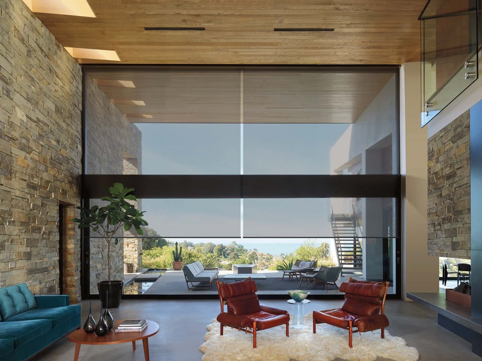 Designer Solar Shades glare reduction
